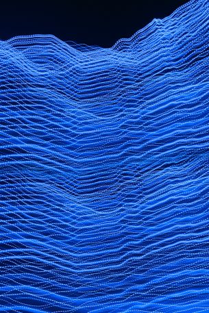 3D modeling, blue Wallpaper 640x960