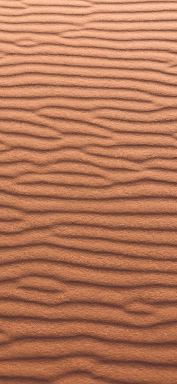 sand, waves Wallpaper 1242x2688