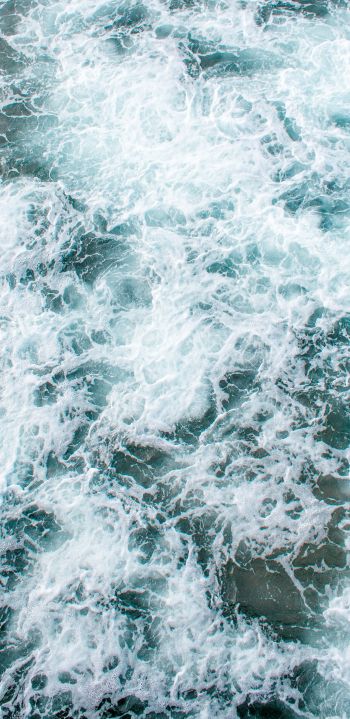 sea foam, water Wallpaper 1080x2220