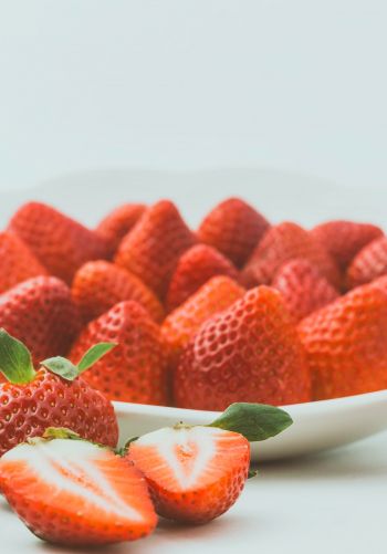 strawberry, berry, red Wallpaper 1668x2388