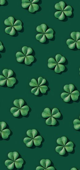 clover, green Wallpaper 1440x3040