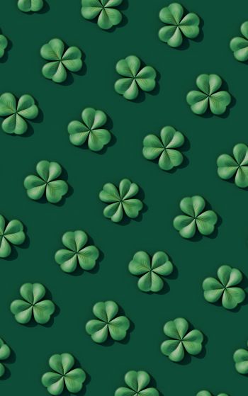 clover, green Wallpaper 1752x2800