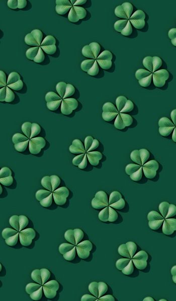 clover, green Wallpaper 600x1024