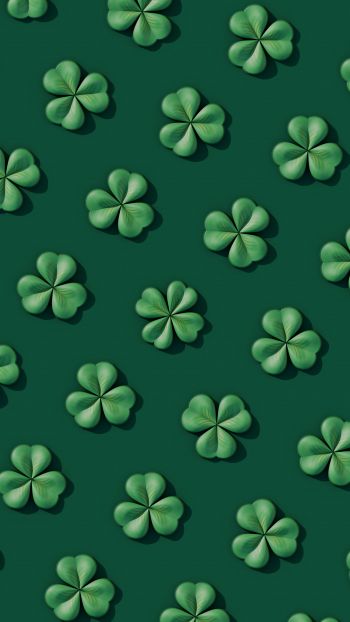 clover, green Wallpaper 750x1334