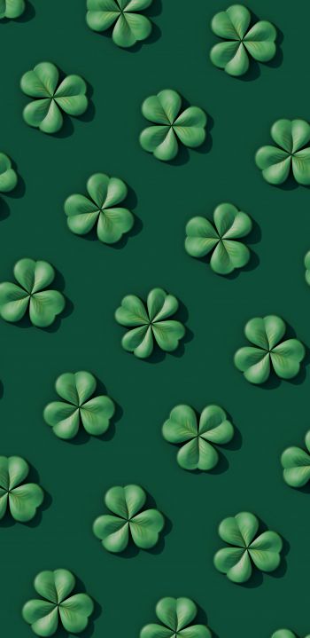 clover, green Wallpaper 1440x2960