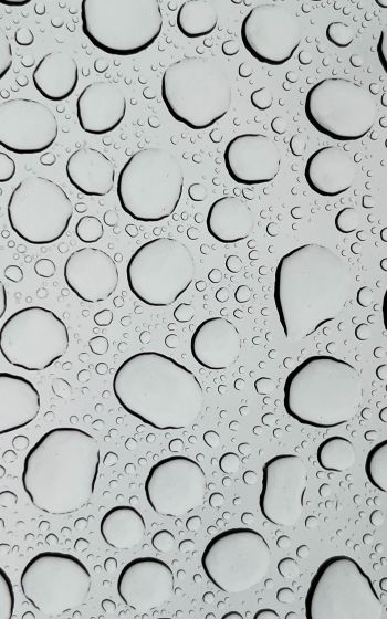 water droplets, glass Wallpaper 1200x1920