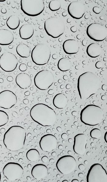 water droplets, glass Wallpaper 600x1024
