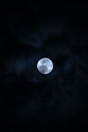 moon, night, sky Wallpaper 3456x5184
