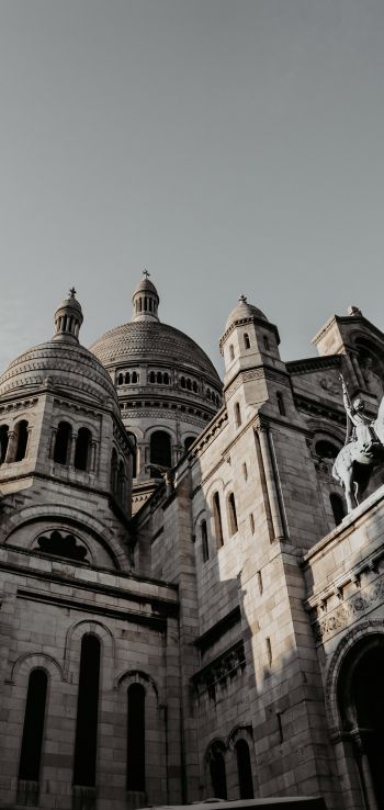 Обои 720x1520 Париж, Франция, храм