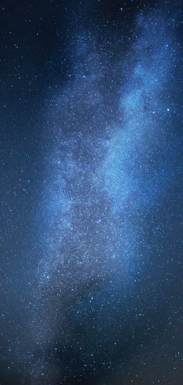 starry sky, stars, night Wallpaper 1080x2280