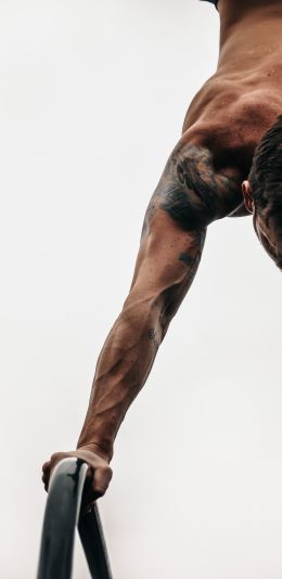 man, exercise Wallpaper 1440x2960