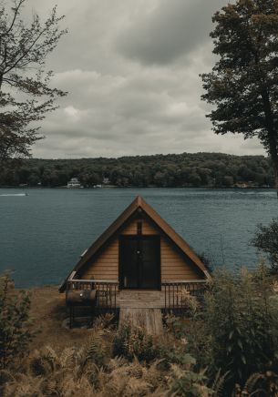 lake house Wallpaper 1668x2388