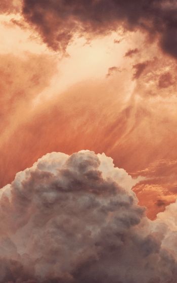 sky, clouds, above the clouds Wallpaper 800x1280