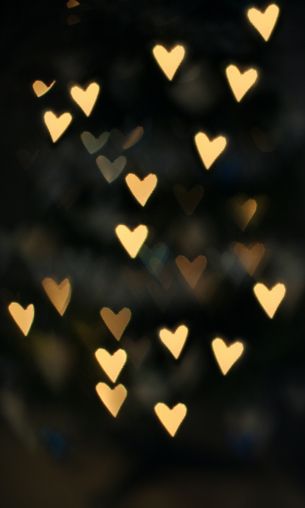 lights, hearts Wallpaper 1200x2000