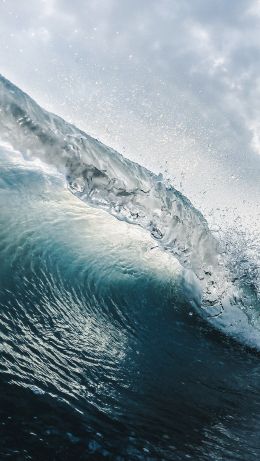 wave, sea, water Wallpaper 640x1136