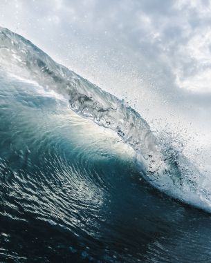 wave, sea, water Wallpaper 2419x3024