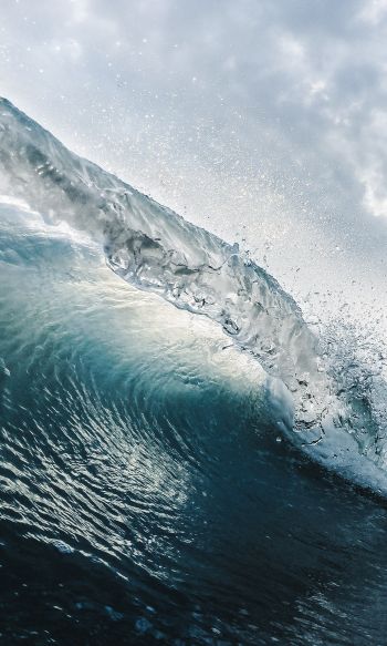 wave, sea, water Wallpaper 1200x2000