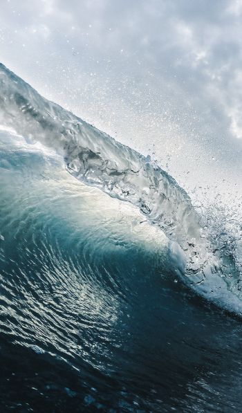wave, sea, water Wallpaper 600x1024