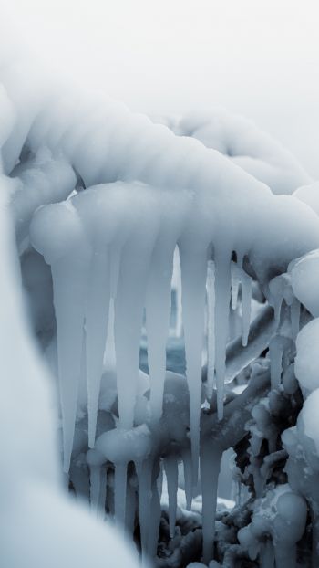 ice, winter, white Wallpaper 1080x1920