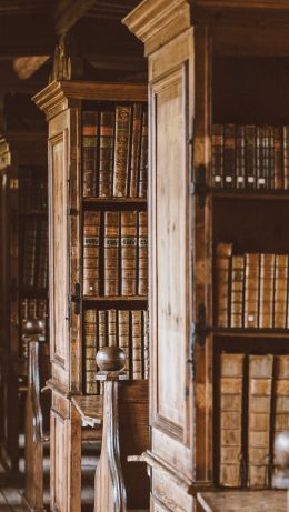 library, books Wallpaper 640x1136