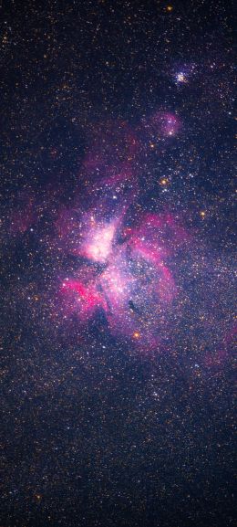 Обои 720x1600 туманность, звезды, астрономия