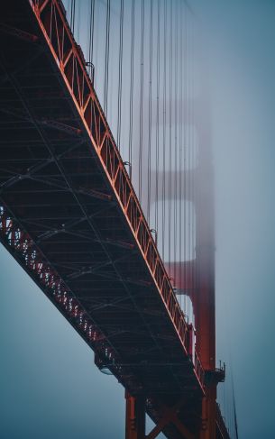 Golden Gate Bridge, San Francisco Wallpaper 1752x2800