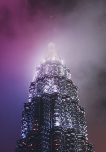 Petronas Twin Tower Wallpaper 1640x2360