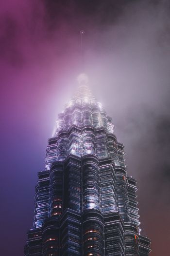 Petronas Twin Tower Wallpaper 640x960