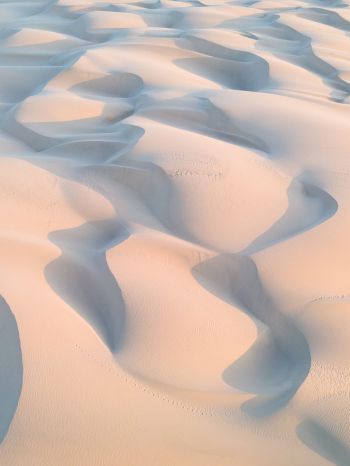 Обои 1668x2224 песок, песчаные дюны