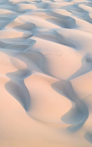 Обои 1600x2560 песок, песчаные дюны