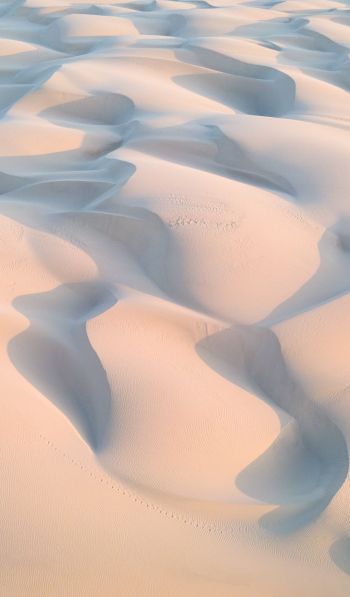 Обои 600x1024 песок, песчаные дюны