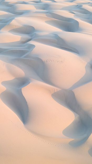 Обои 640x1136 песок, песчаные дюны