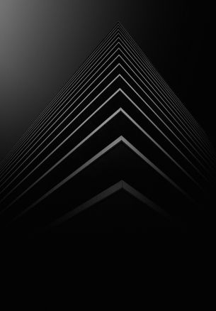 angle, layers, black Wallpaper 1640x2360