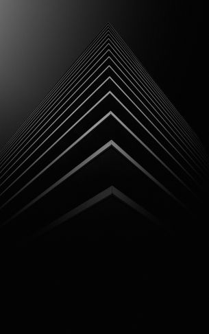 angle, layers, black Wallpaper 1752x2800