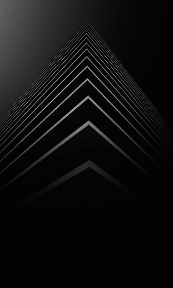 angle, layers, black Wallpaper 1200x2000