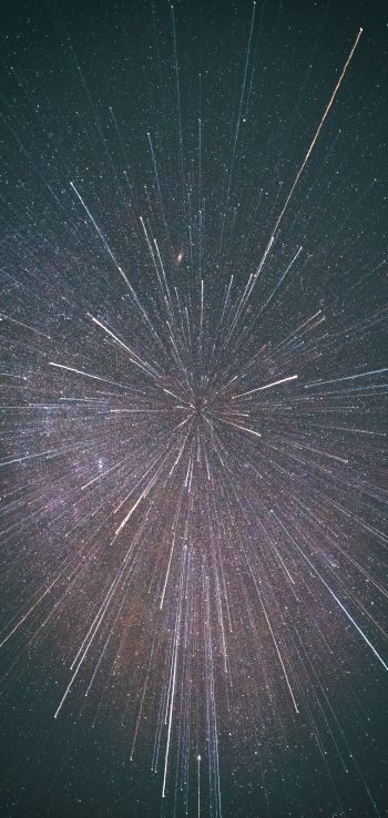 Обои 1080x2280 звезды, небо, астрономия