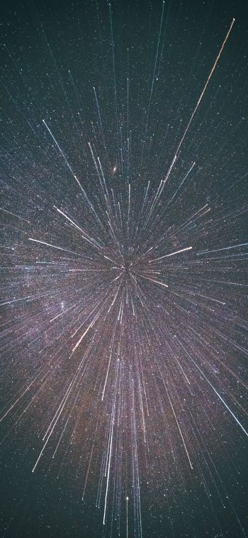 Обои 1080x2340 звезды, небо, астрономия