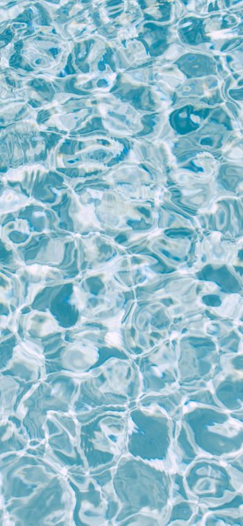 ripple, water, transparent Wallpaper 828x1792