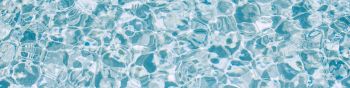 ripple, water, transparent Wallpaper 1590x400