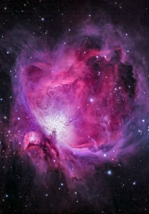 nebula, stars Wallpaper 1640x2360