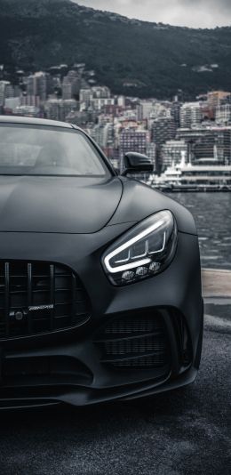 black car Wallpaper 1440x2960