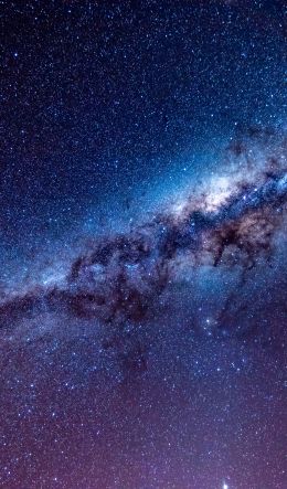 milky way, stars Wallpaper 600x1024