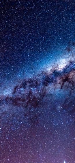 milky way, stars Wallpaper 1080x2340