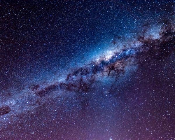 milky way, stars Wallpaper 1280x1024