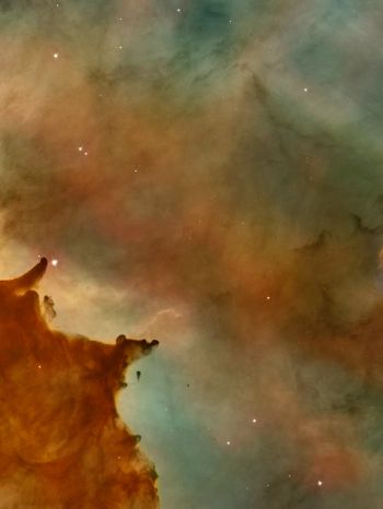 nebula, stars Wallpaper 1620x2160