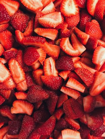 strawberry, berries Wallpaper 1536x2048