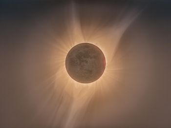 eclipse, moon, sun Wallpaper 1024x768
