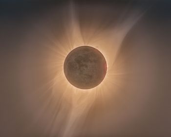 eclipse, moon, sun Wallpaper 1280x1024