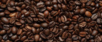 coffee beans Wallpaper 3440x1440
