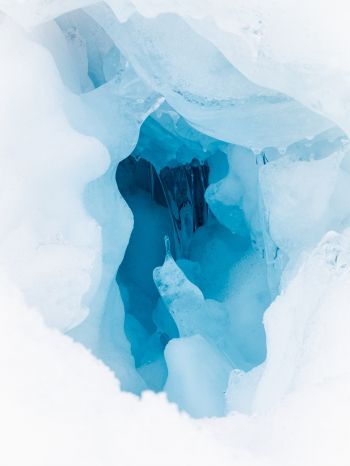 ice, blue Wallpaper 1620x2160